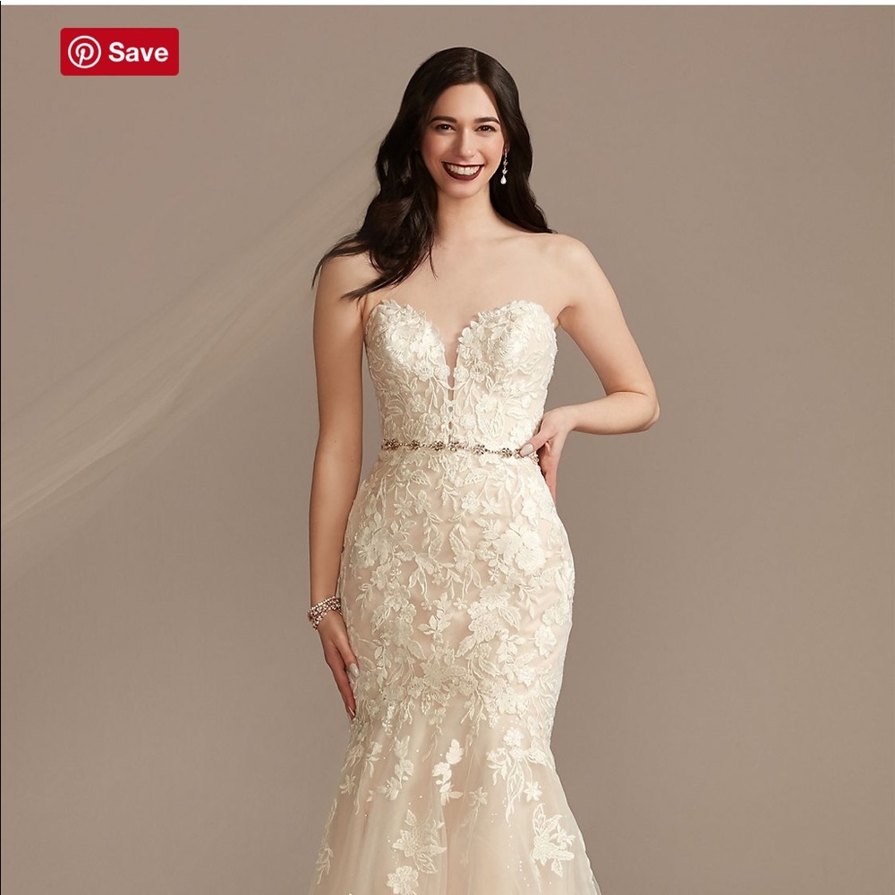 Brand New, Never Worn, Never Altered Wedding Dress and Veil